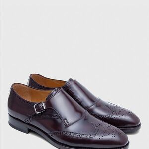 Paul Stuart Brown Leather Oxford Shoes